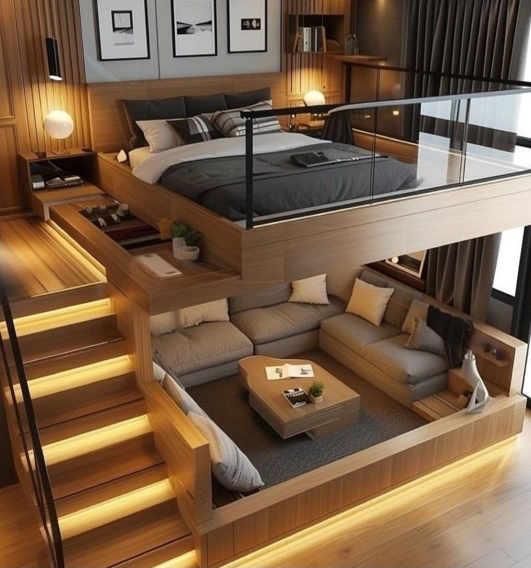 Premium lighting in a curated living space